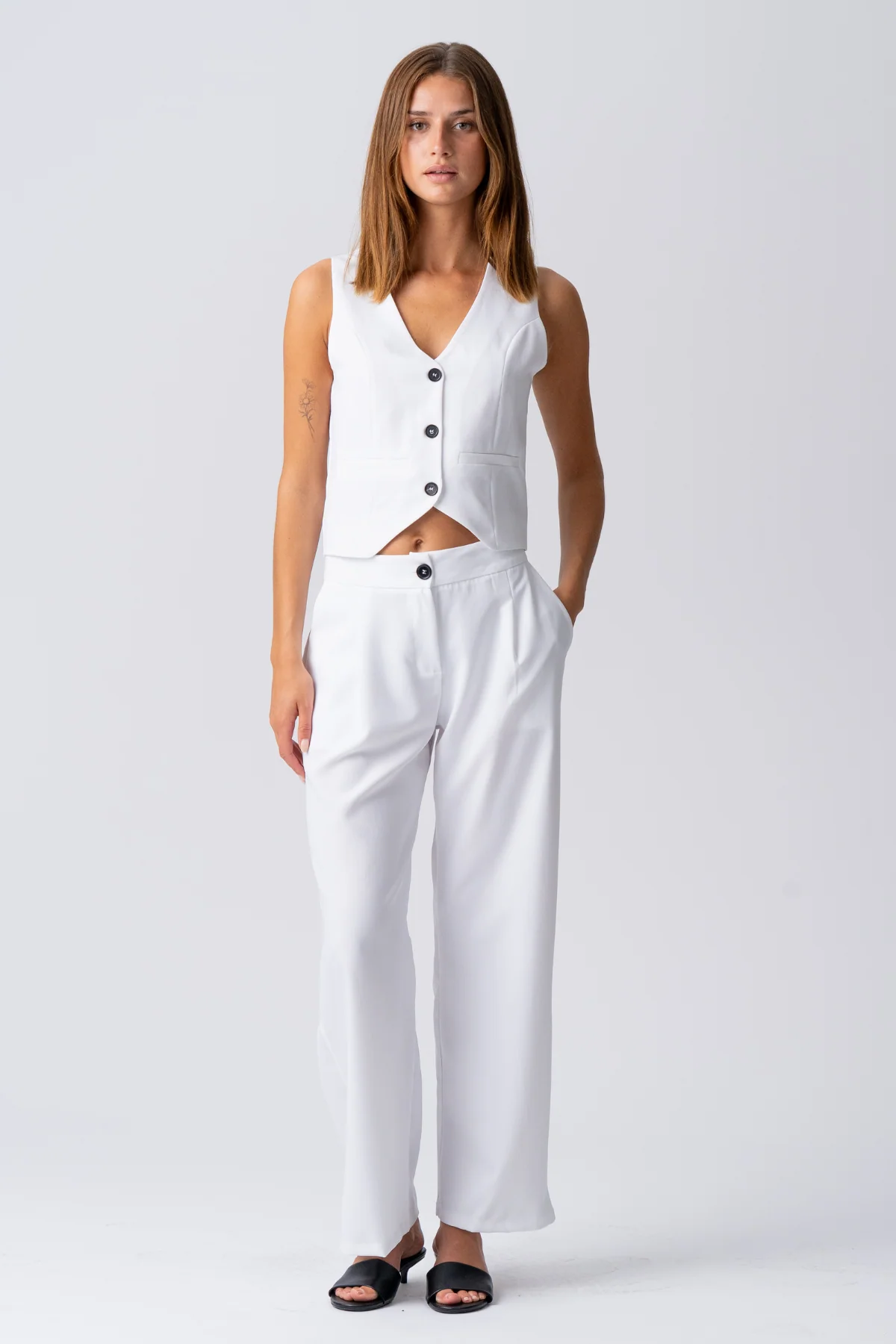 Natalie Pants - Blanco - Imagen 3
