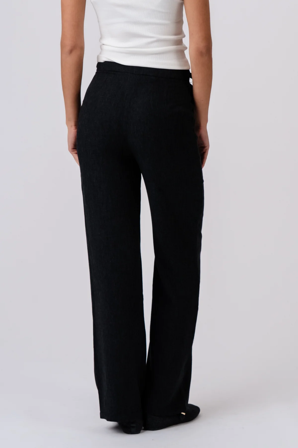 Aya suelta Pants - Negro - Imagen 3