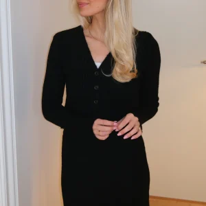 Blusa de punto con lazo Nova - Negro