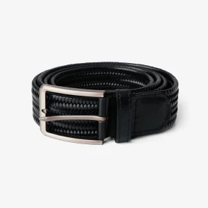 Cinturón Cali de piel - Negro