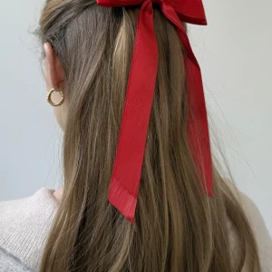 Bow Clip - Rojo