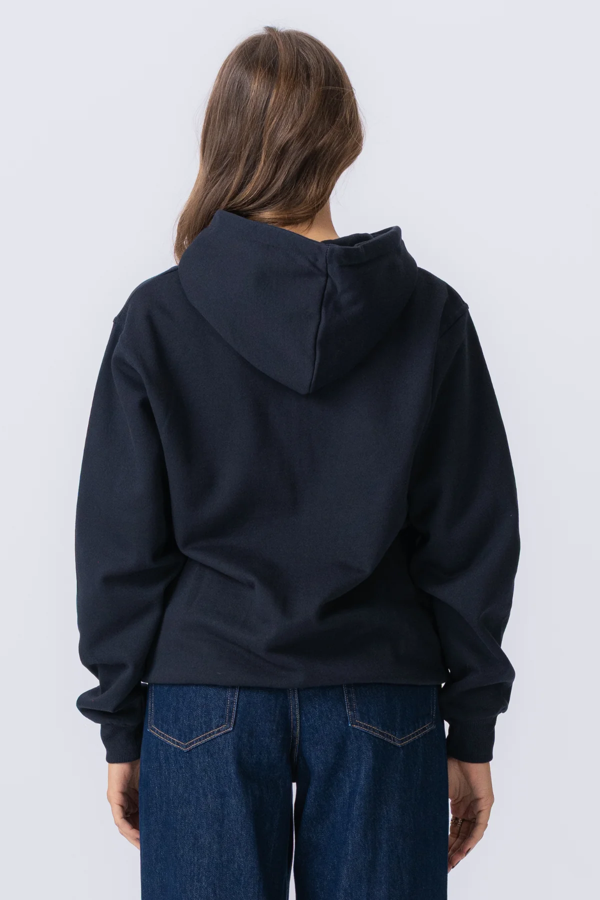 Basic Sudadera con capucha zip - marina oscura - Imagen 7