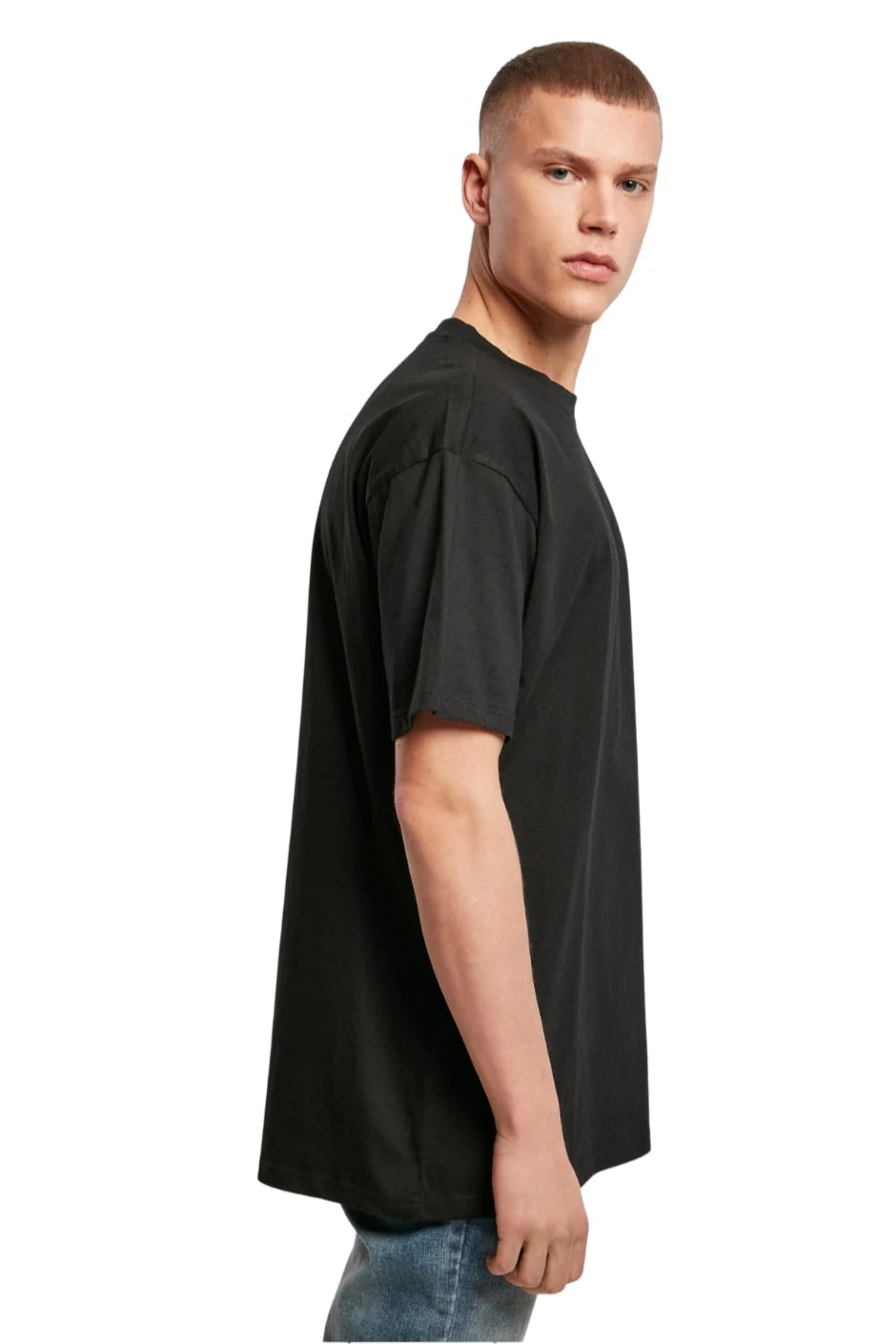 Pesado Oversized Camiseta - Negro - Imagen 3