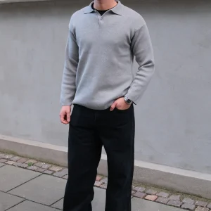 Guillermo Regular Vaqueros - Negro liso