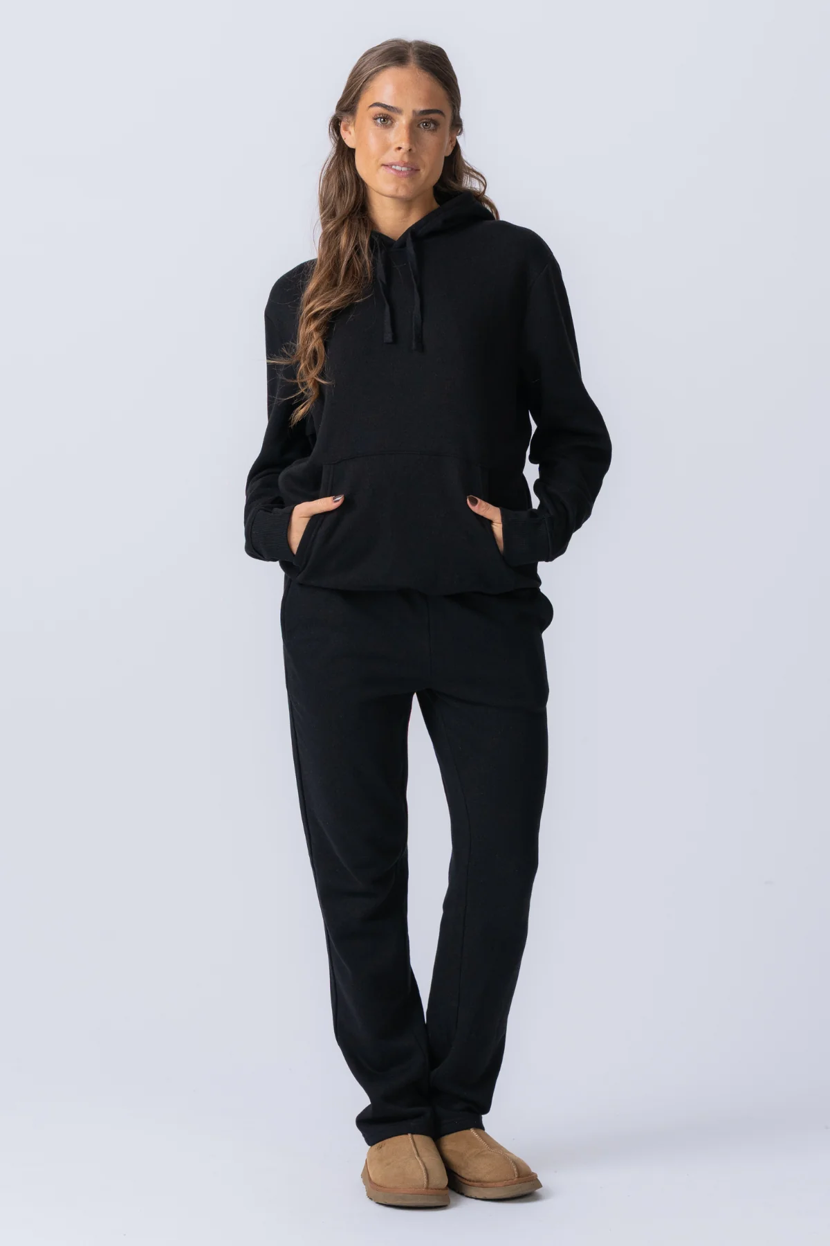 Sudadera con capucha esencial - Negro - Imagen 7