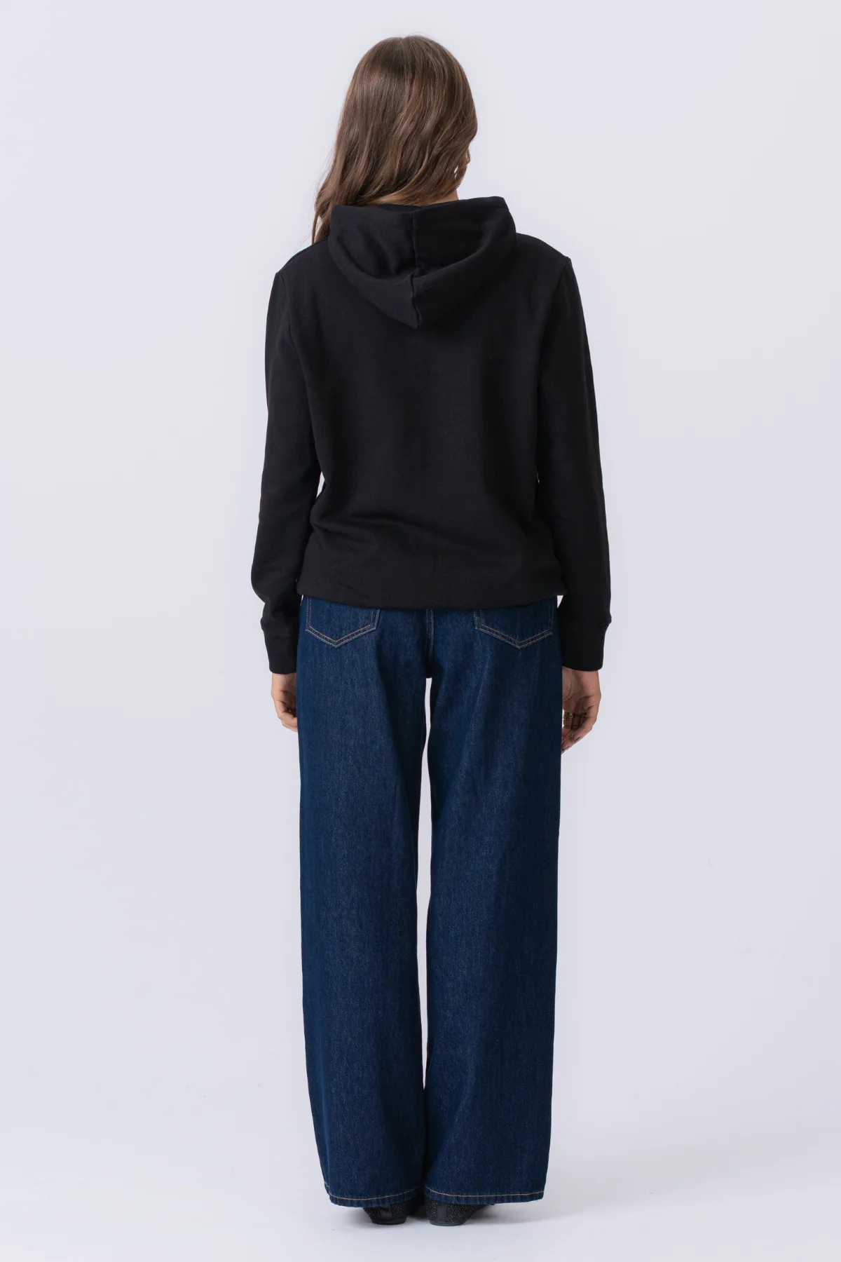 Sudadera sudadera con sudadera - negro - Imagen 3