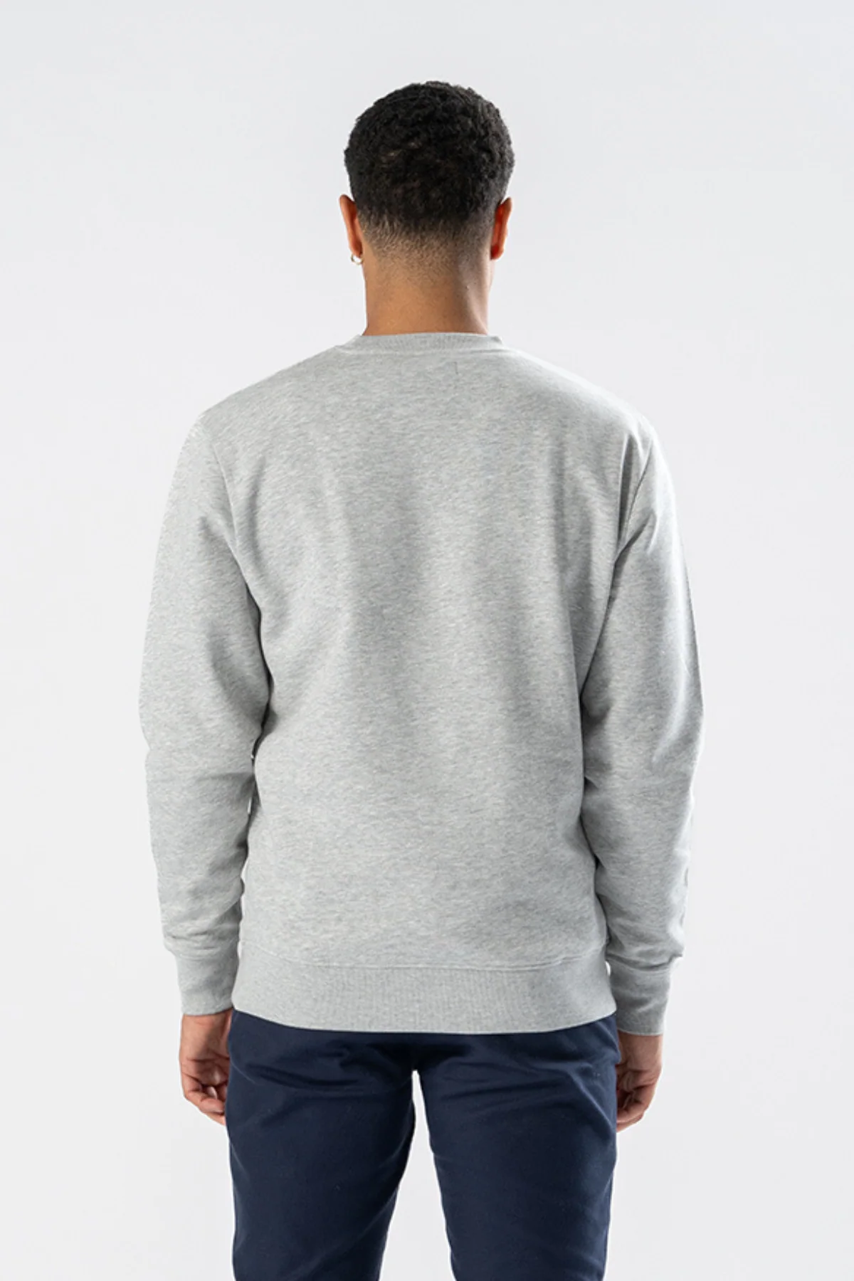 Sudadera cuello redondo - Gris ceniza - Imagen 3