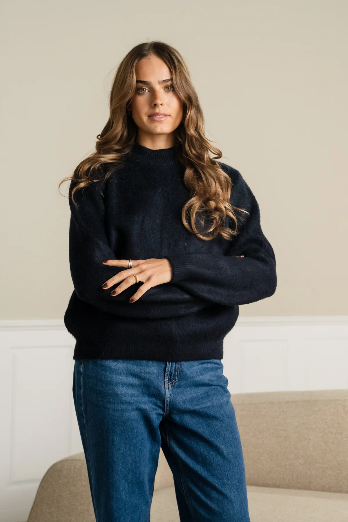 Hazel Knit - Negro - Imagen 3