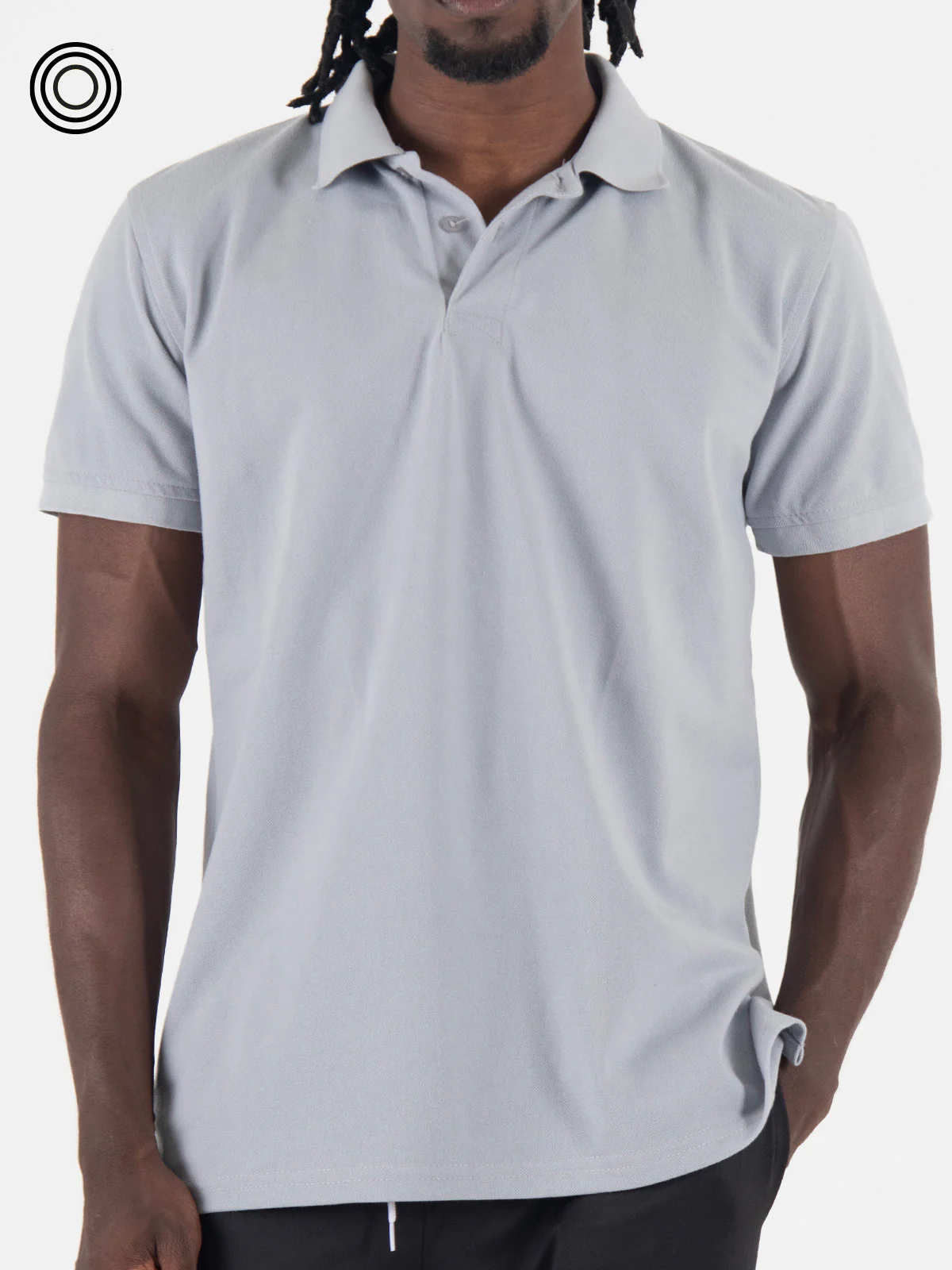 Polo Camiseta Gris Claro - Imagen 4