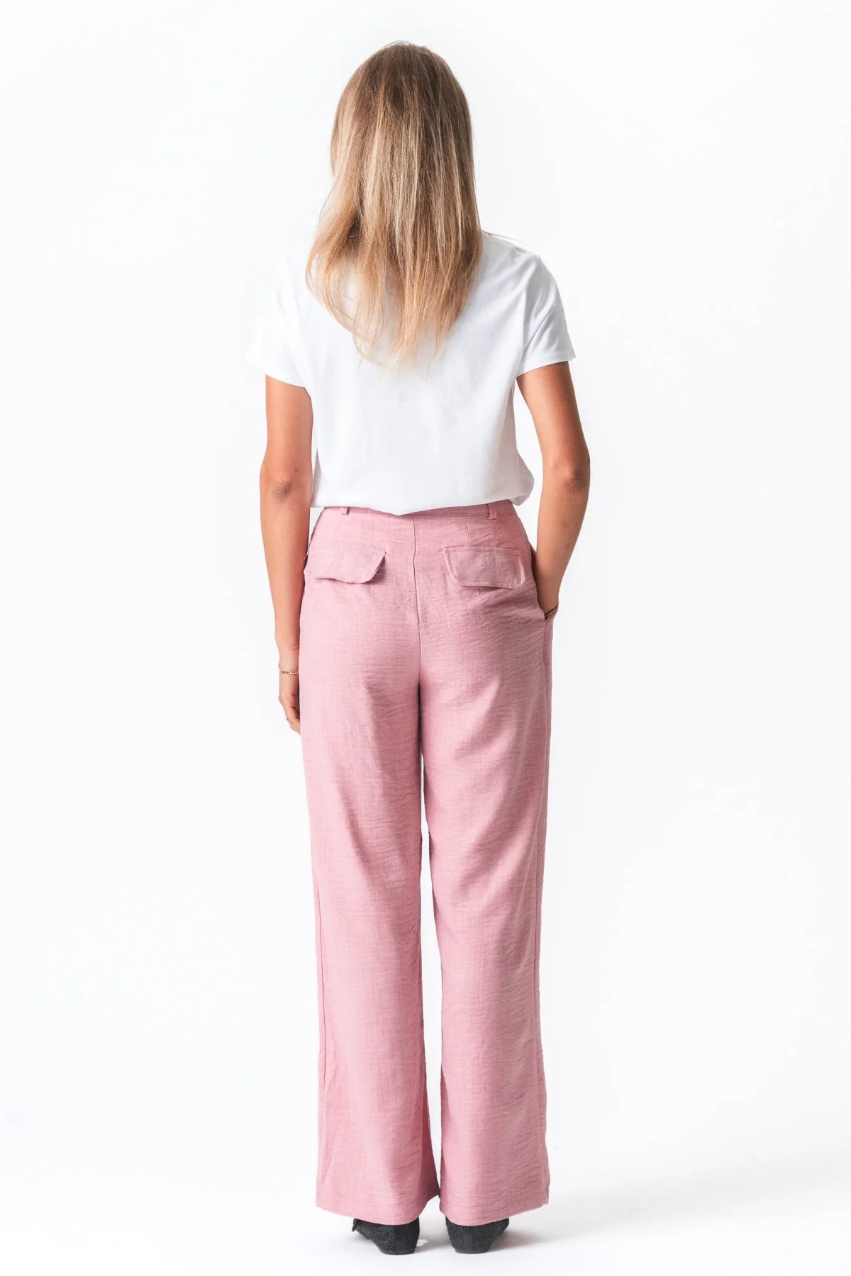 Emma Pants Suelto - rosa claro - Imagen 3