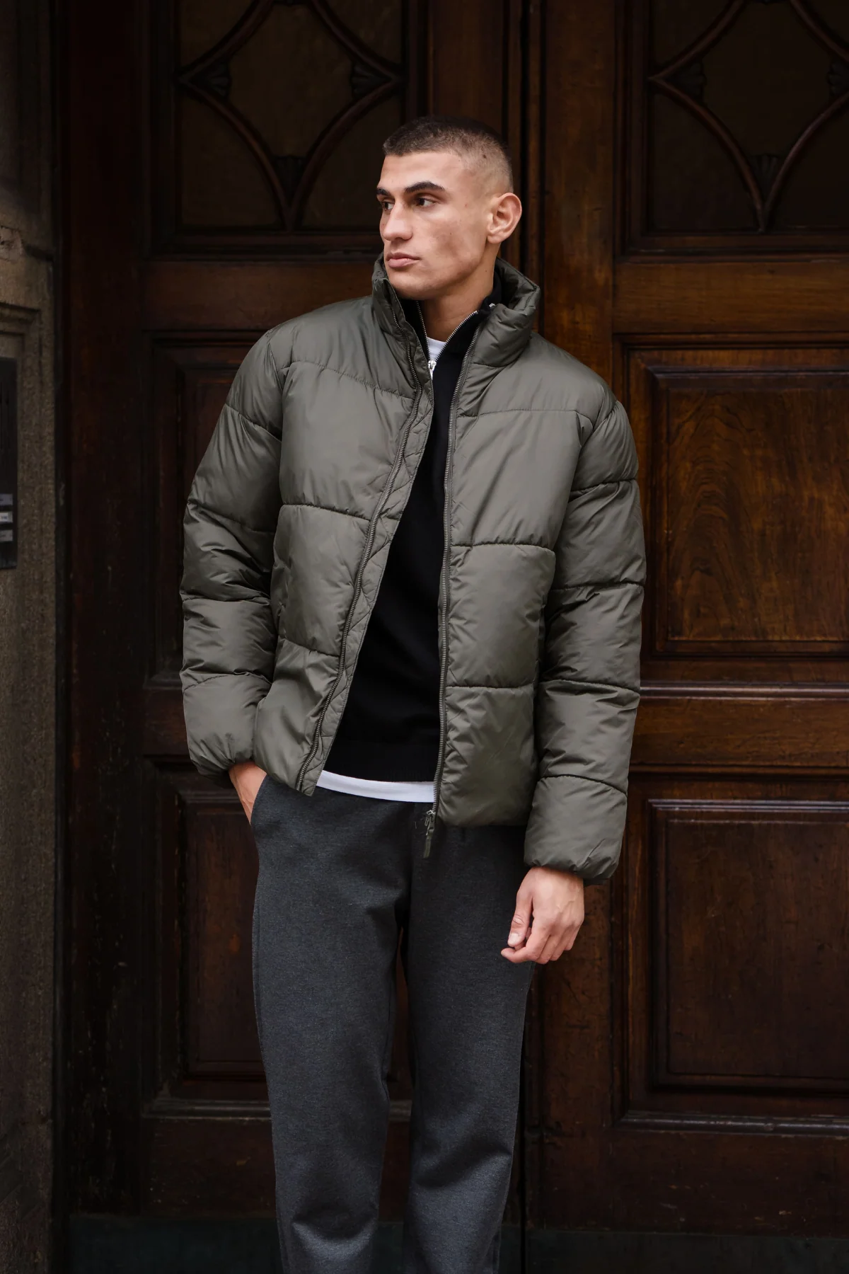 Chaqueta Puffer - Oliva - Imagen 4