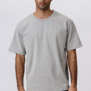 Camiseta Heavy Boxfit - Gris oscuro