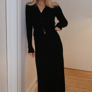 Falda de punto Nova - Negro