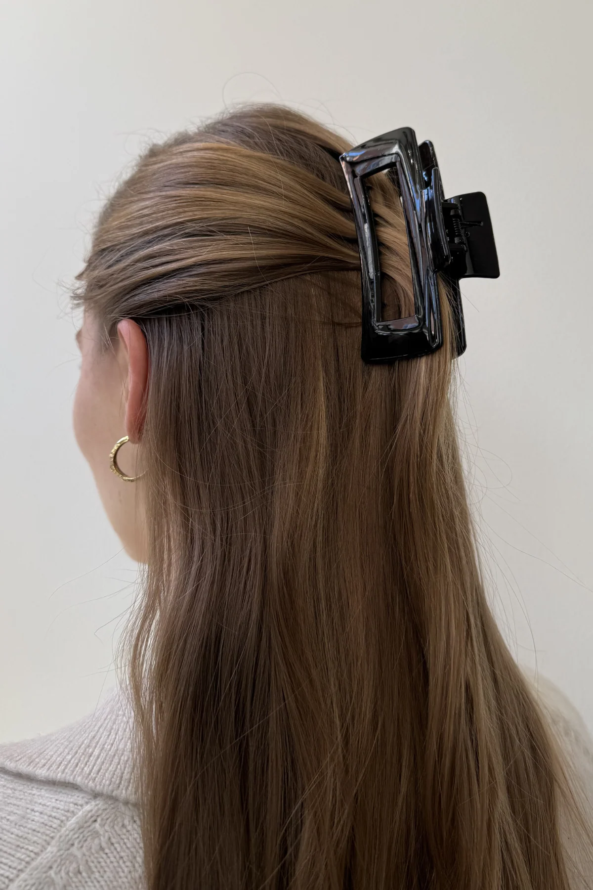 Central de cabello de Luna - Negro