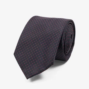 Corbata - Black/Red punked