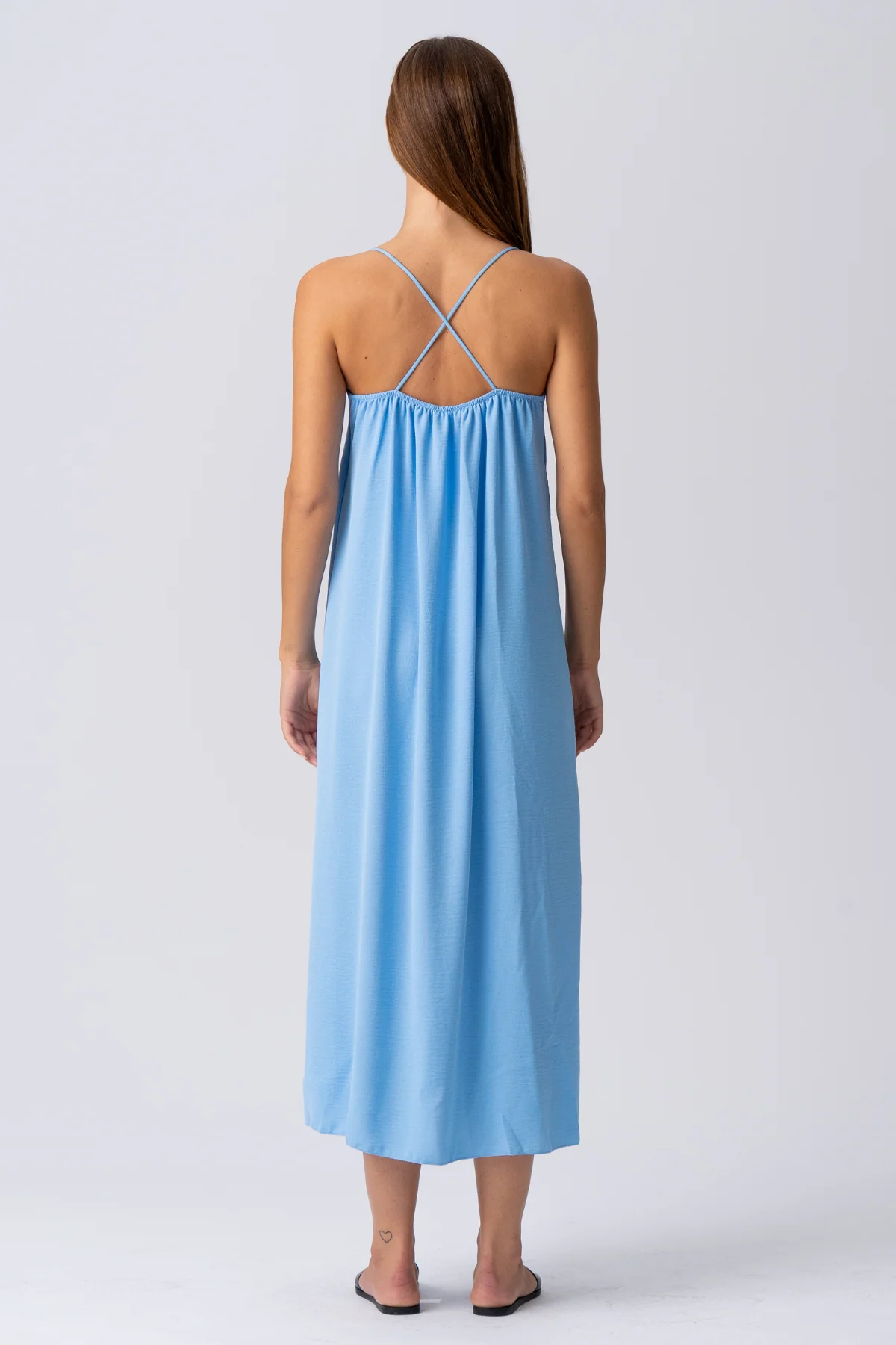 Vestido Alicia - Azul claro - Imagen 6