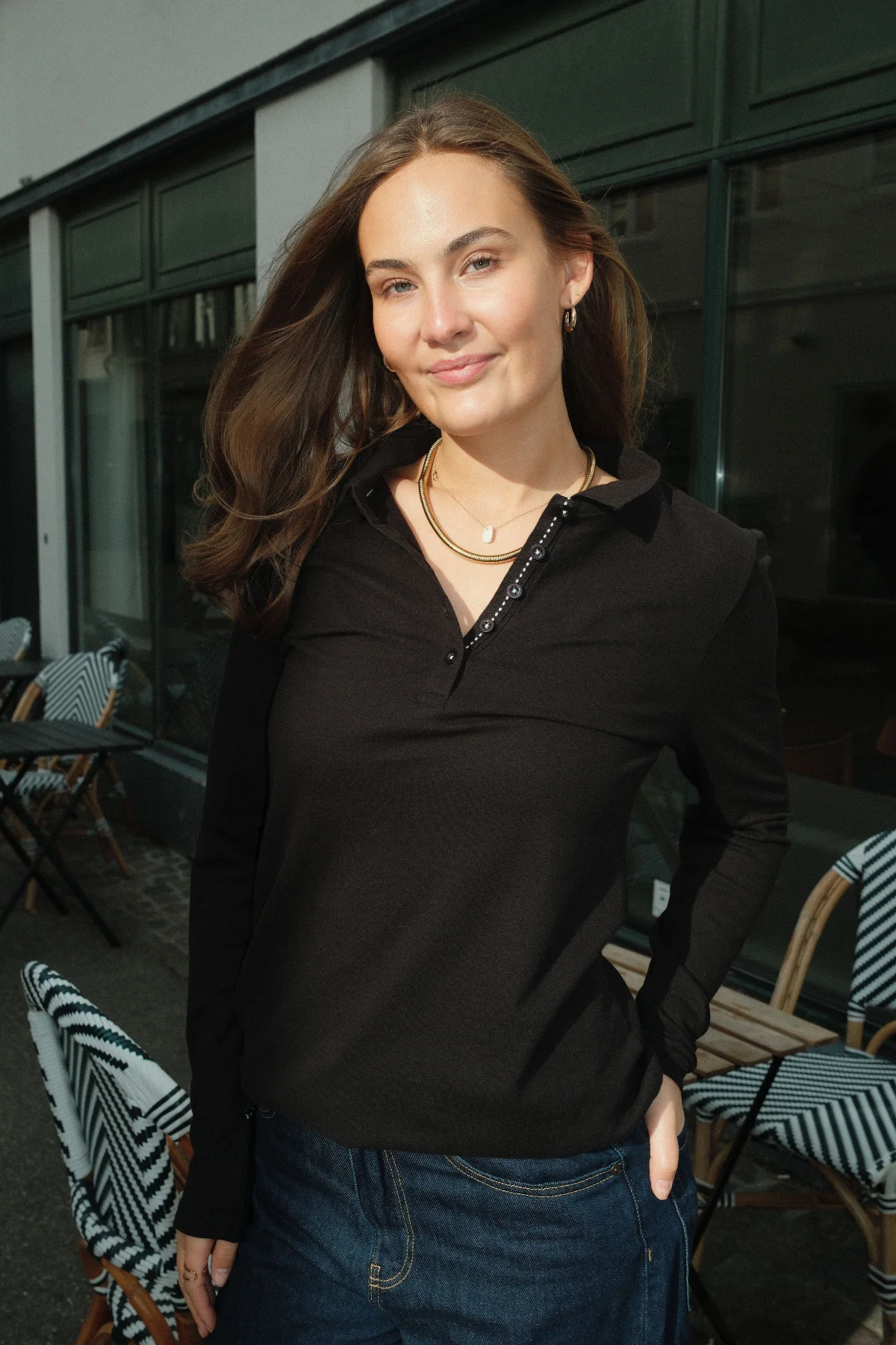 Polo - negro - Imagen 6