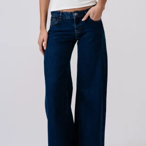 Vaqueros Bianca de cintura baja - Azul medio