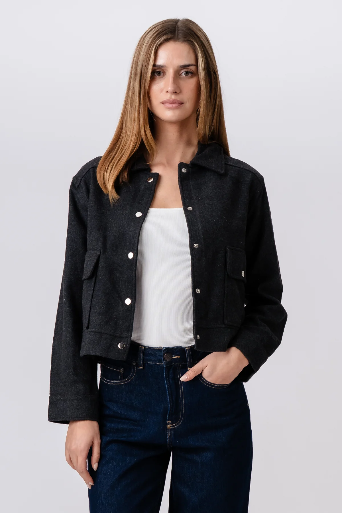 Adela Jacket - Anthracite