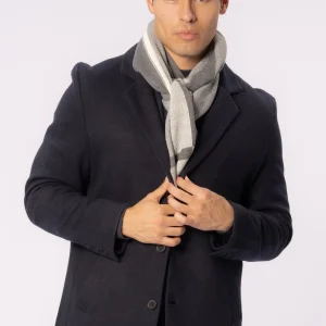 Bufanda - negro / blanco / gris - hombres