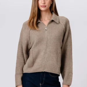 Cremallera de punto Selma - Beige