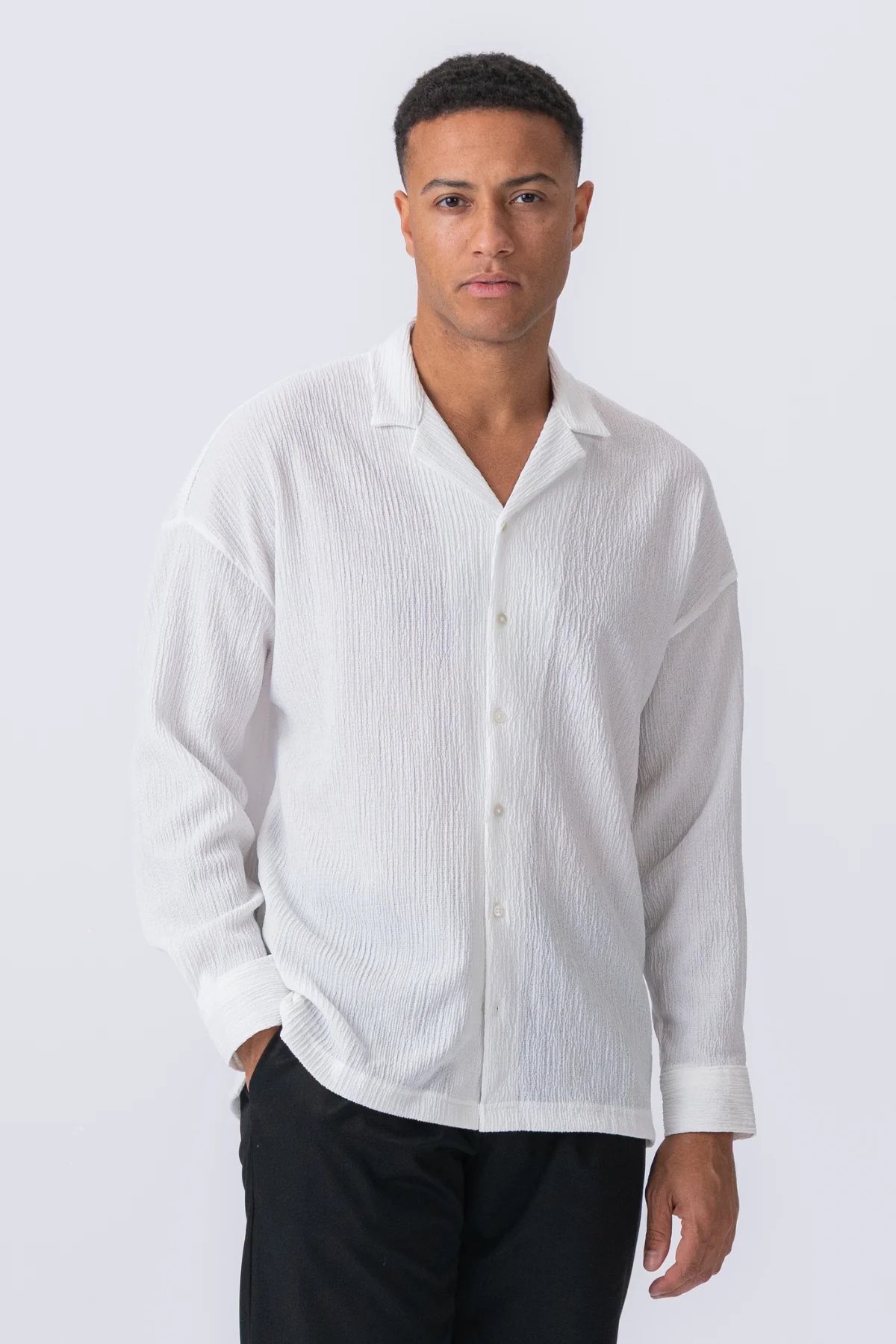 Camisa de Aidan - blanco
