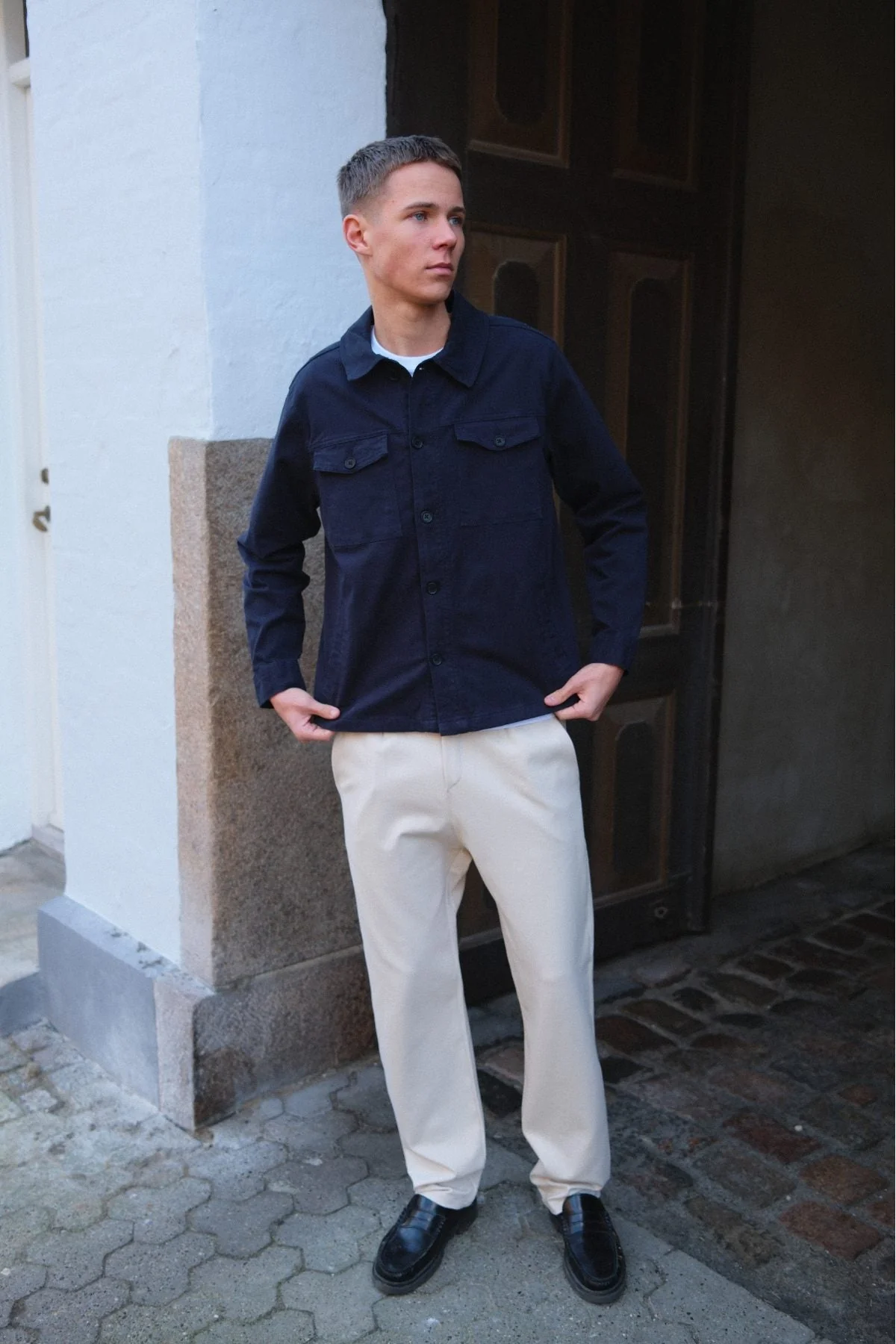 Performance Pants Wide - Beige - Imagen 4