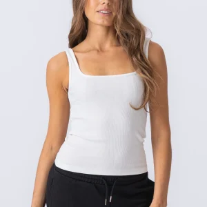 Chloe Top cuadrado corto - Blancanieves