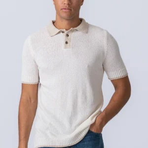 Polo de punto - ECRU