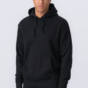 Sudadera con capucha esencial - Negro