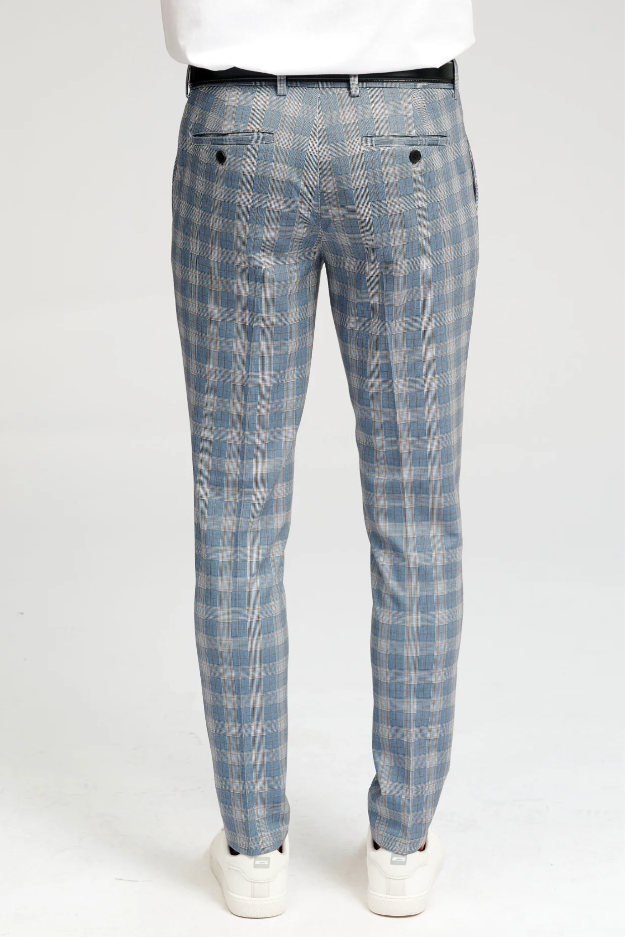 De origen Performance Pants - Blå Ternet (limitado) - Imagen 4