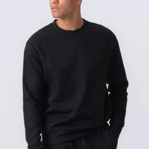 Camiseta esencial con cuello redondo - Negro