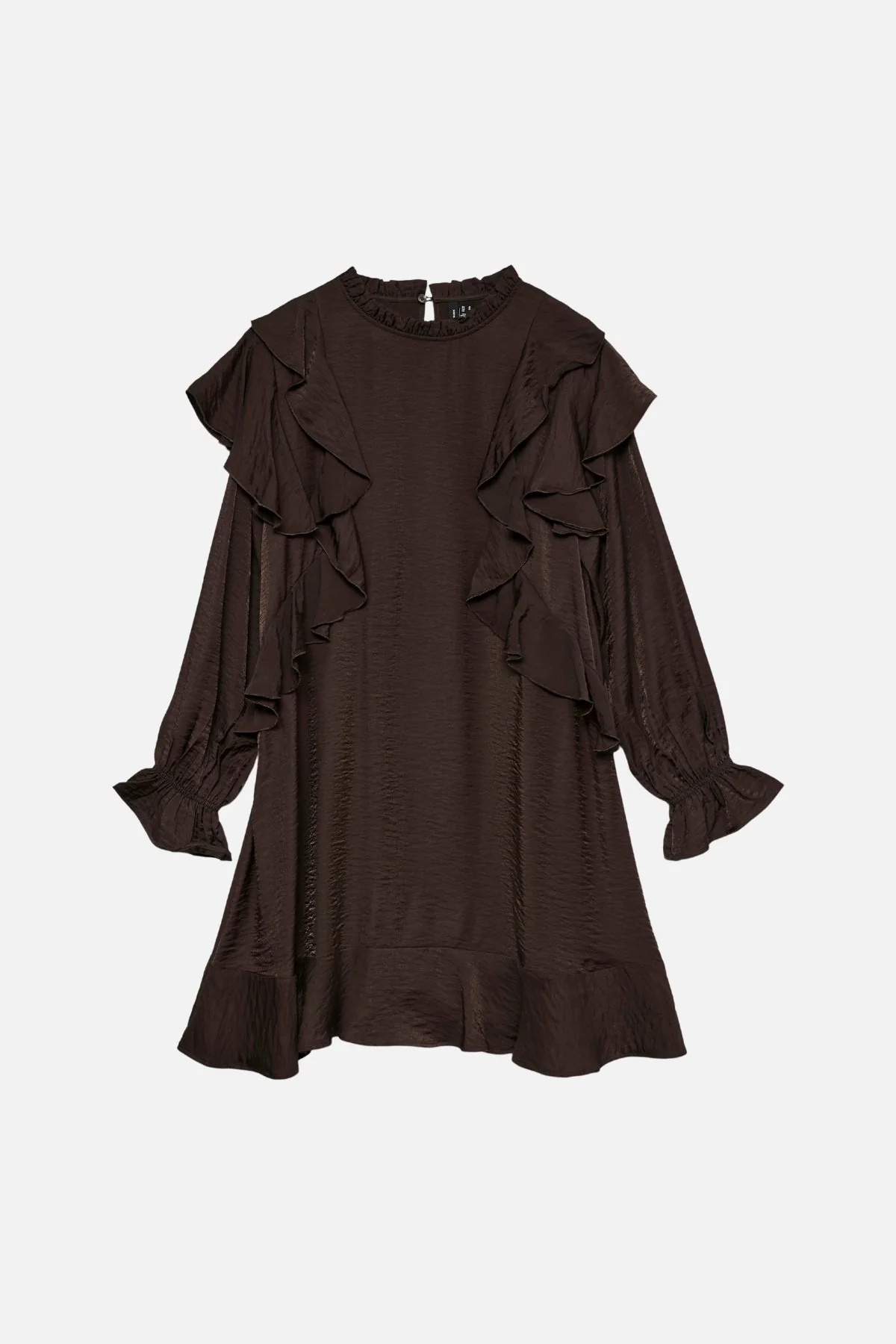 Vestido de volteo corto de Lizzi - Torte de chocolate - Imagen 4