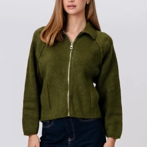 Cremallera de punto Selma - Caqui