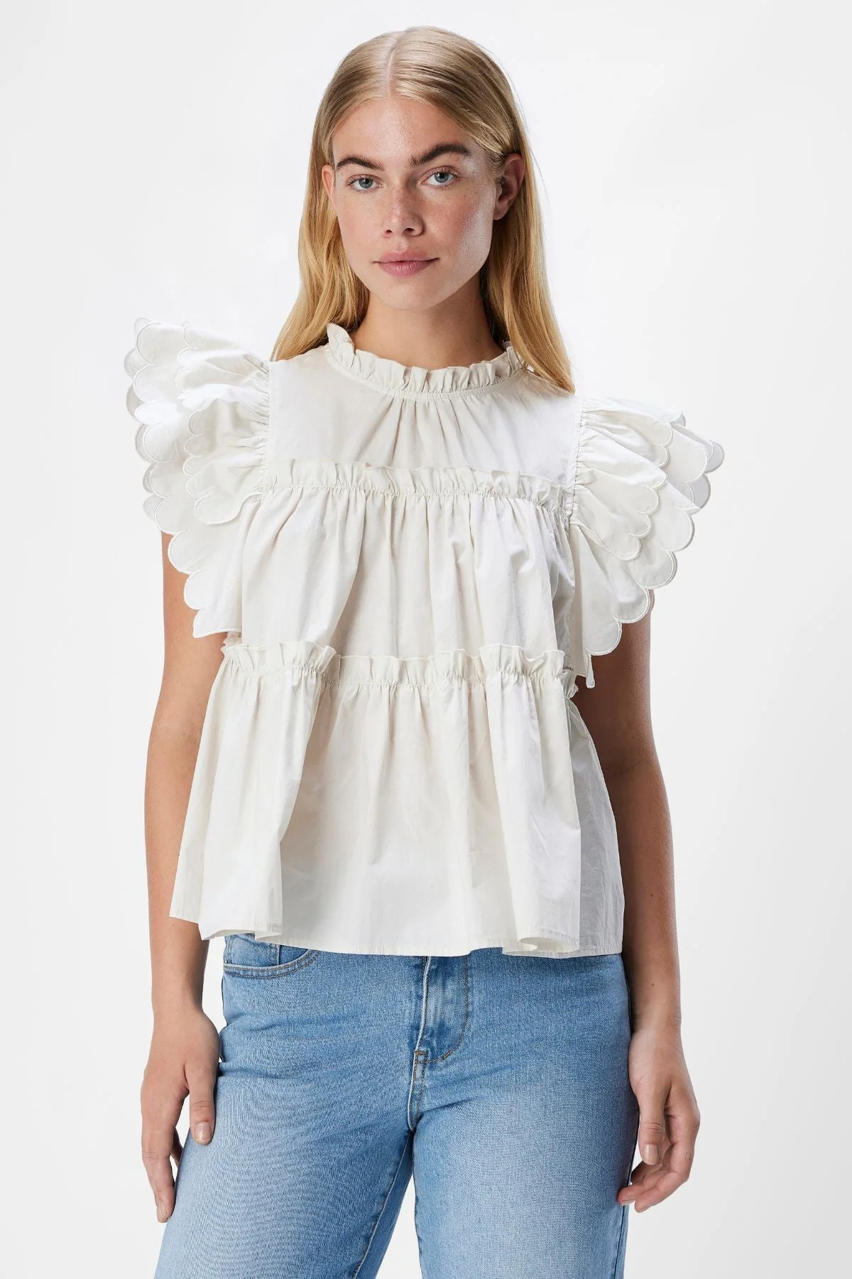 Hope top - arena blanca