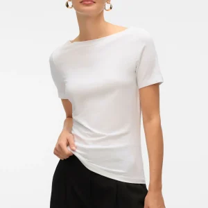 Top modal Panda - Blanco brillante