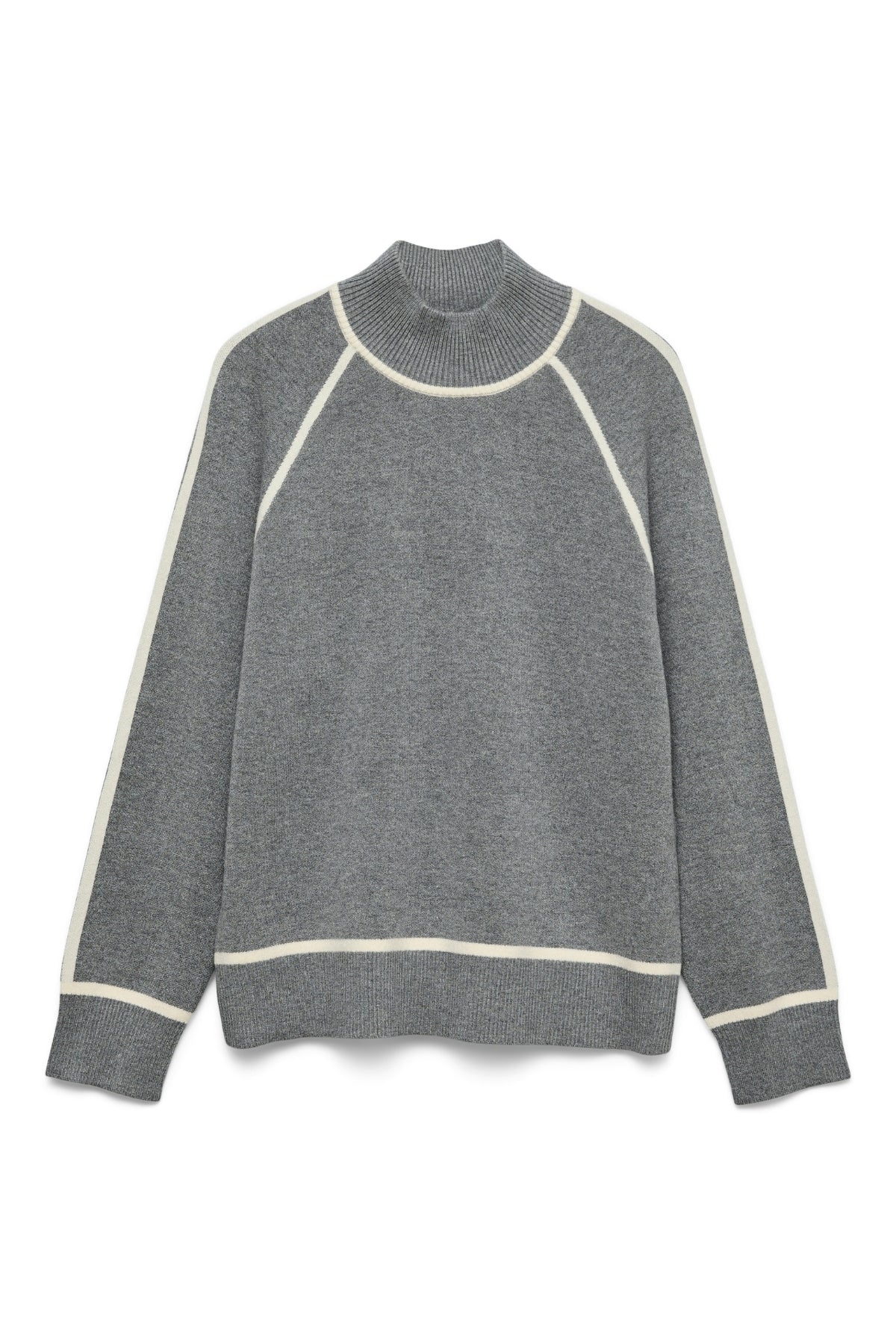 Jersey dorado con cuello alto - Gris medio W. Birch - Imagen 4
