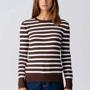 Camisa a rayas de Maja - Brown