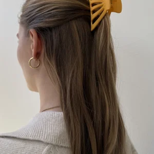 Clip de garra hueco - naranja