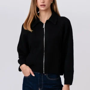 Cremallera de punto Selma - Negro