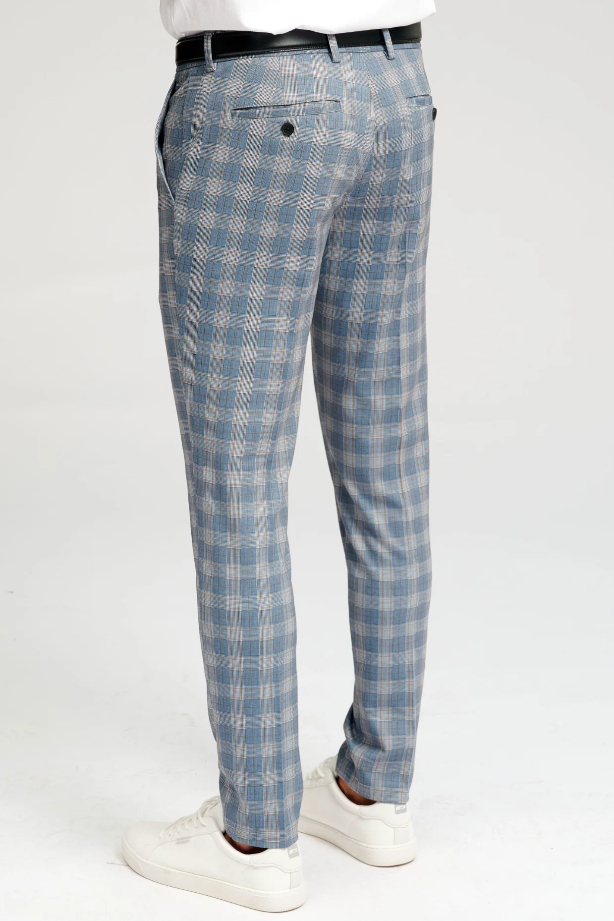 De origen Performance Pants - Blå Ternet (limitado) - Imagen 5