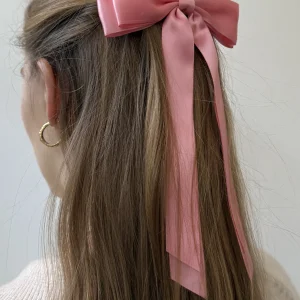 Bow Clip - Pink