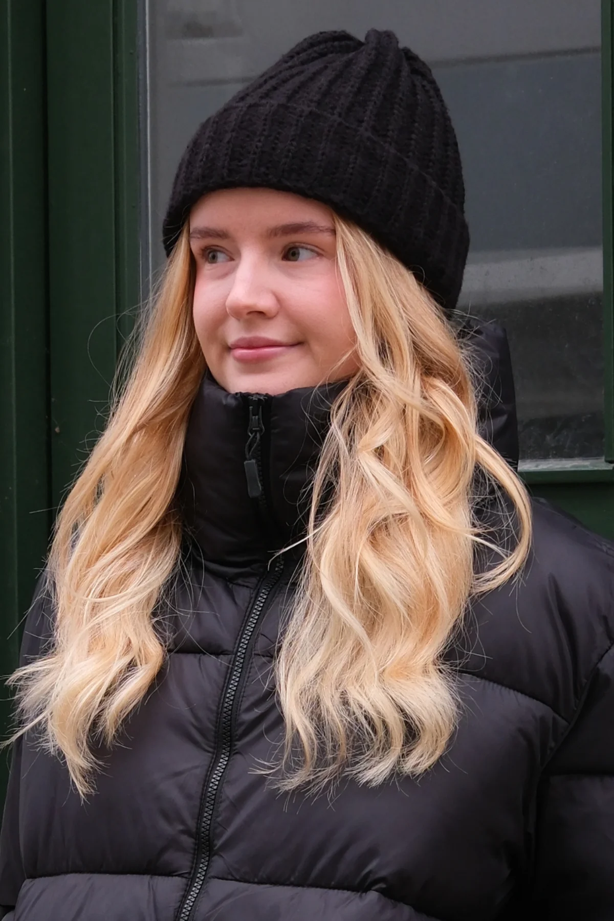 Gorro de canalé - Negro