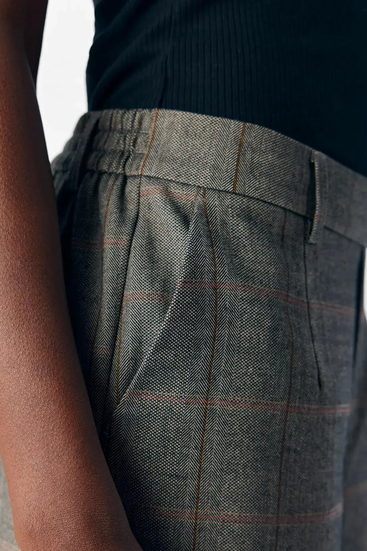 Lisa amplia Pants - Humus negro + tanino - Imagen 5