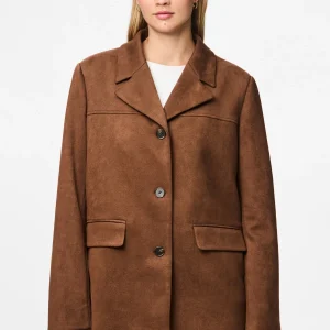 Blazer cepillado Rakel - Downtown Brown