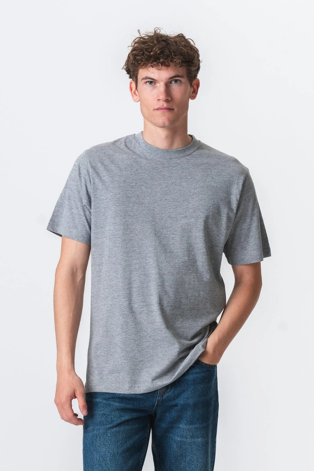 Camiseta de gran tamaño - Gray