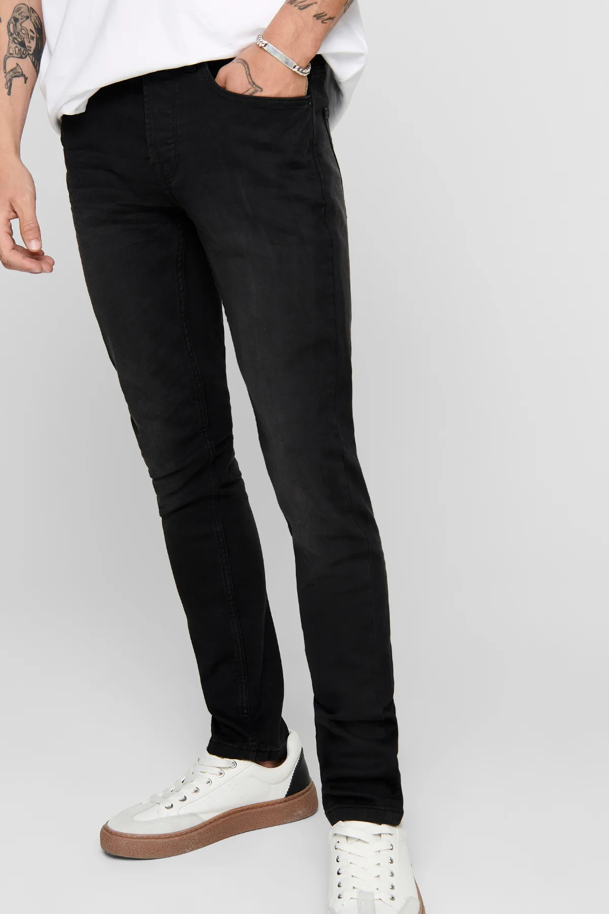 Jeans jog jog - denim negro