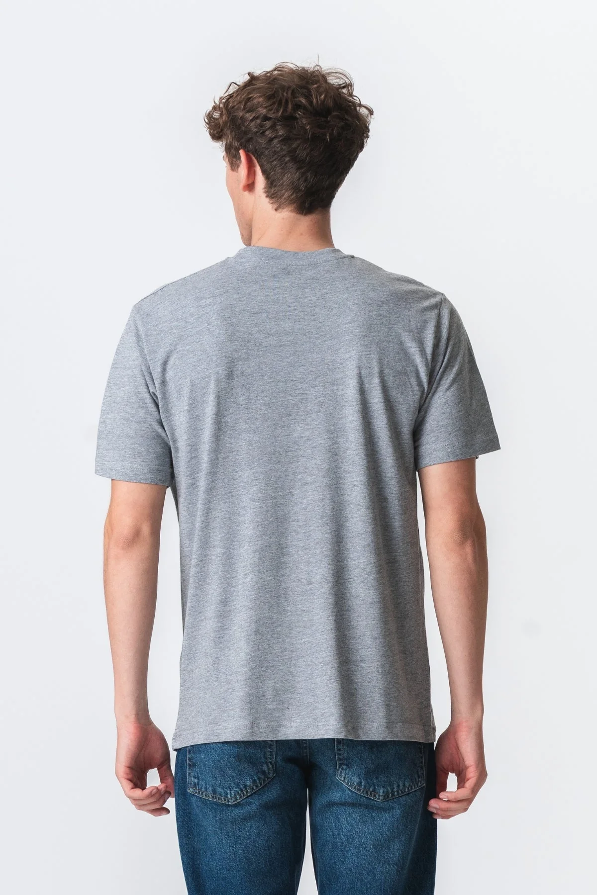 Camiseta de gran tamaño - Gray - Imagen 3