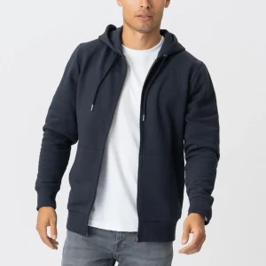 Sudadera con cremallera - Azul Marino