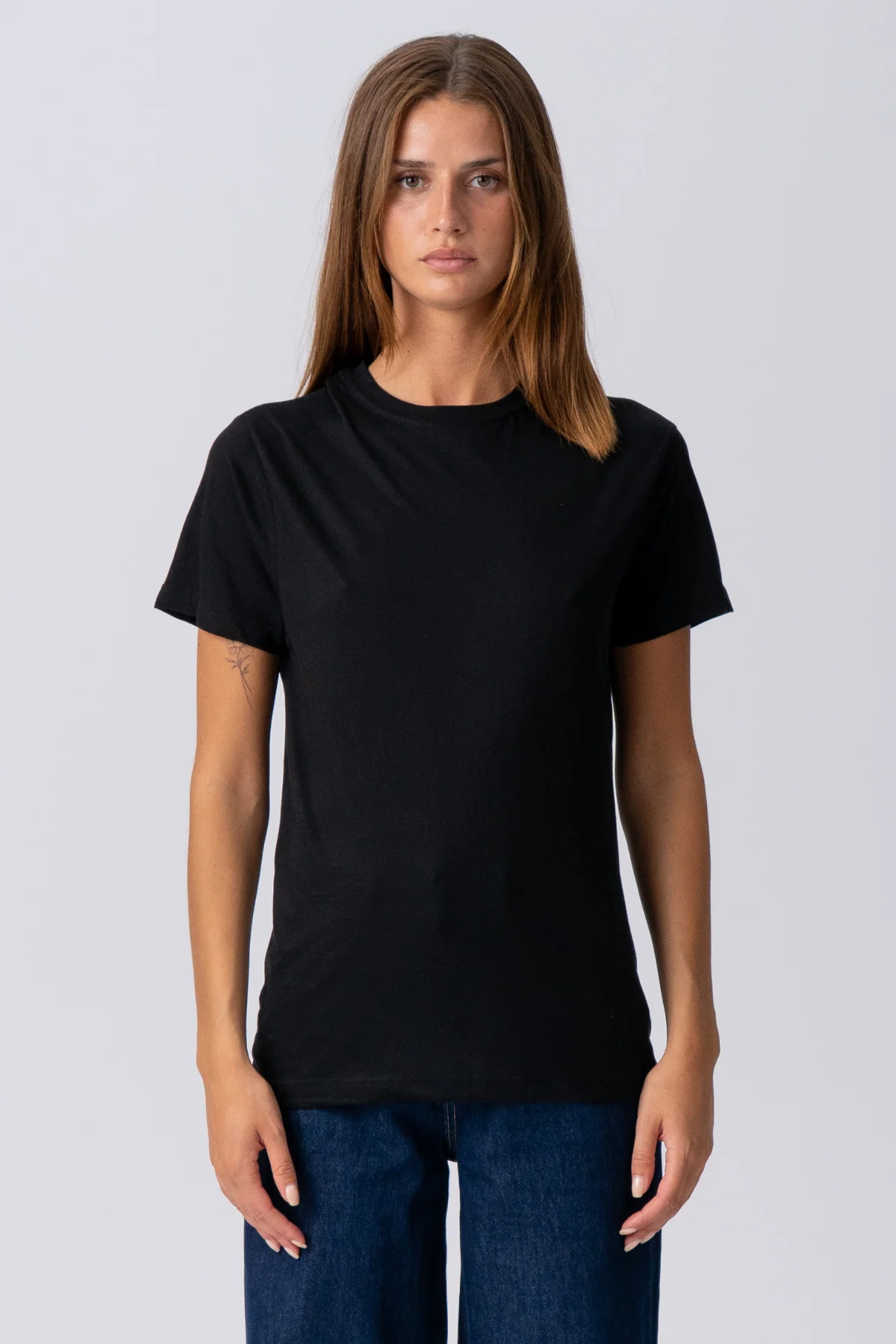Basic Camiseta ligera - Negro - Imagen 3